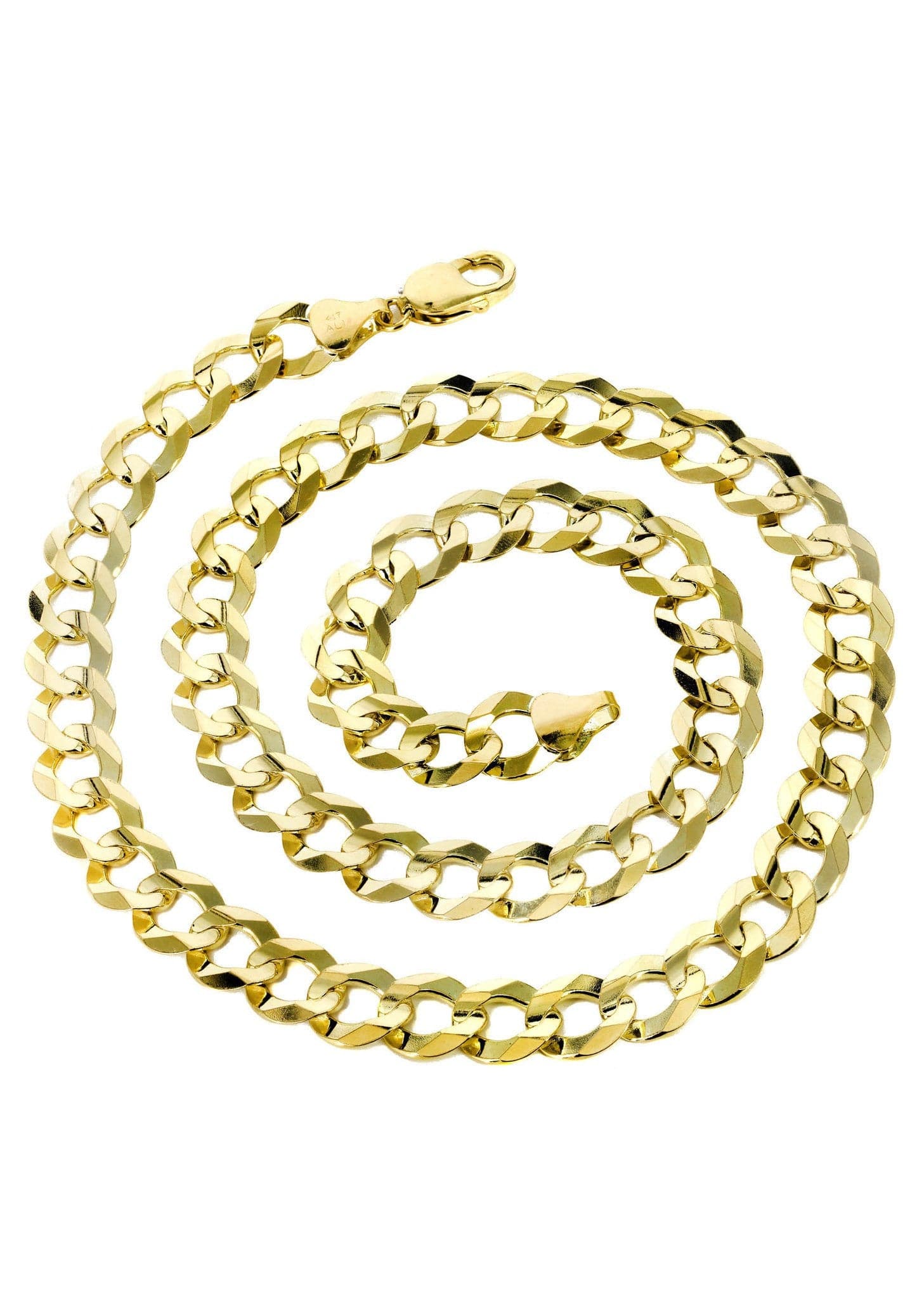 14K Cuban Link Chain - Solid Gold