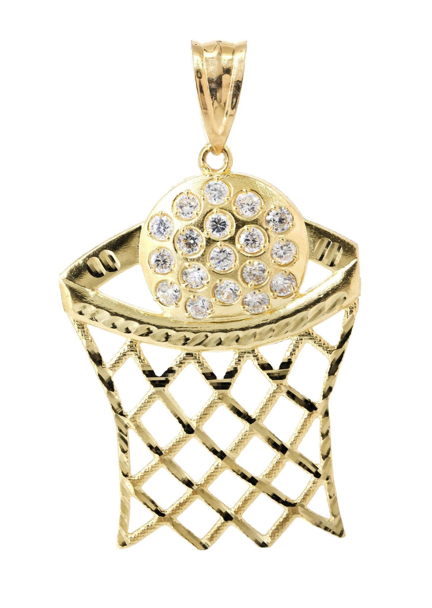 Basketball 10K Gold Pendant Grams