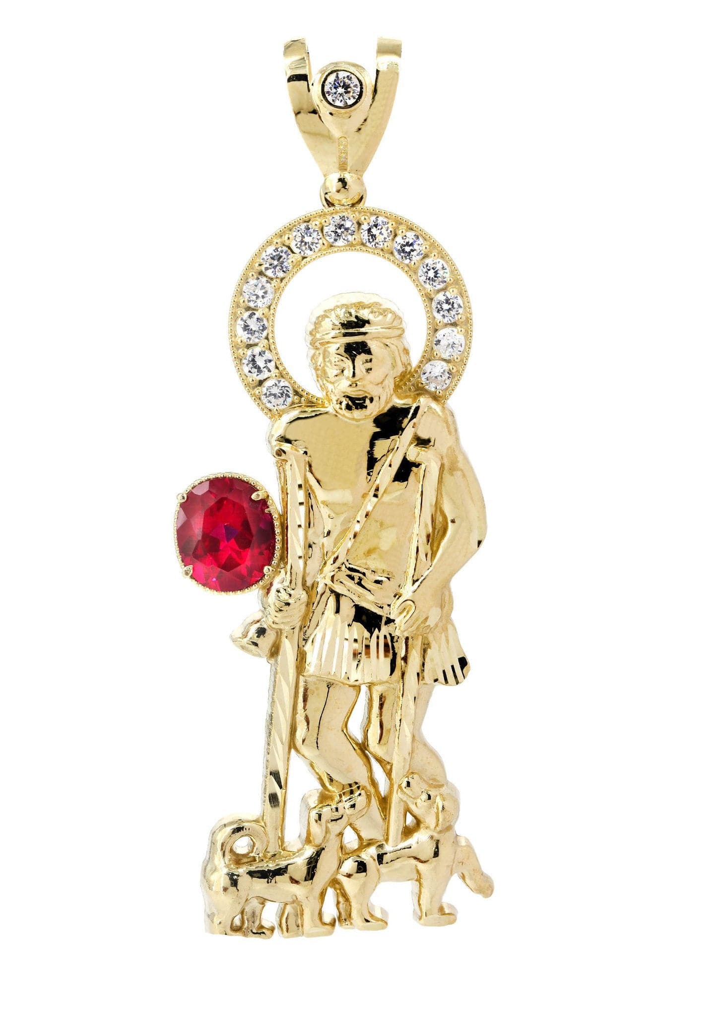 St. Lazaro 10K Gold Pendant | 24.2 Grams