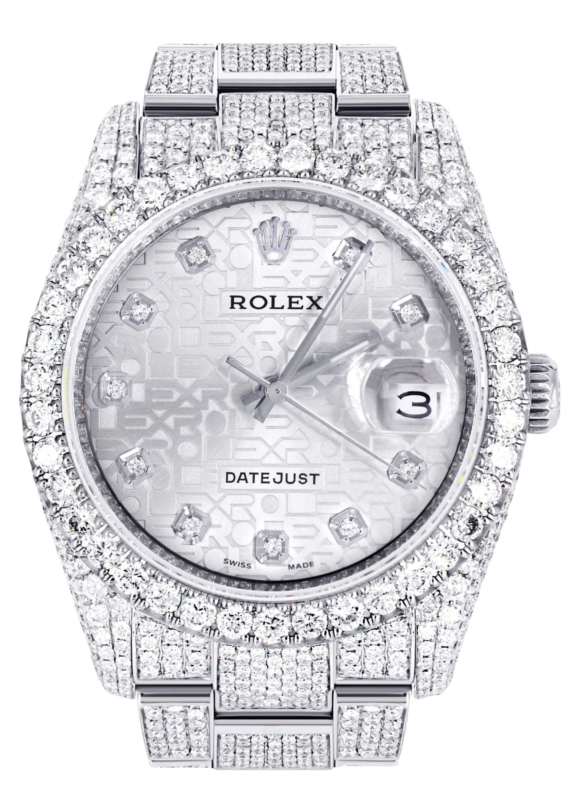 Iced Out Rolex | Iced Out Watch | Iced Out Watch Men | FrostNYC