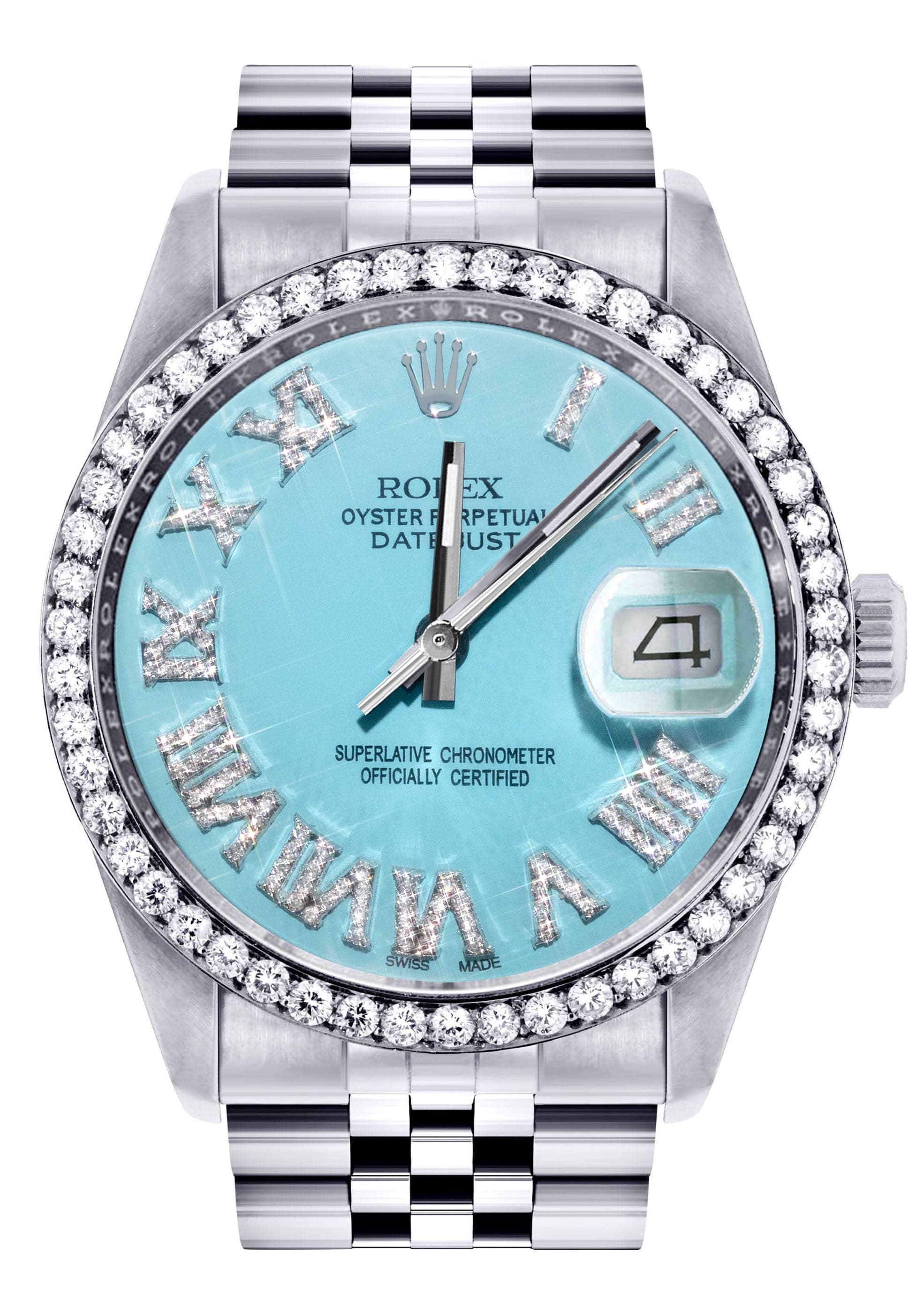 Orologio Rolex Datejust da uomo 16200 36Mm Quadrante romano