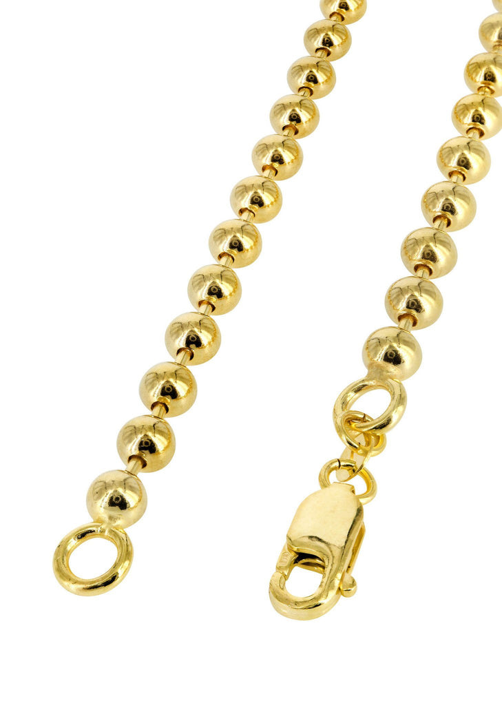 14K Gold Chain - Dog Tag Chain MEN'S CHAINS FROST NYC 