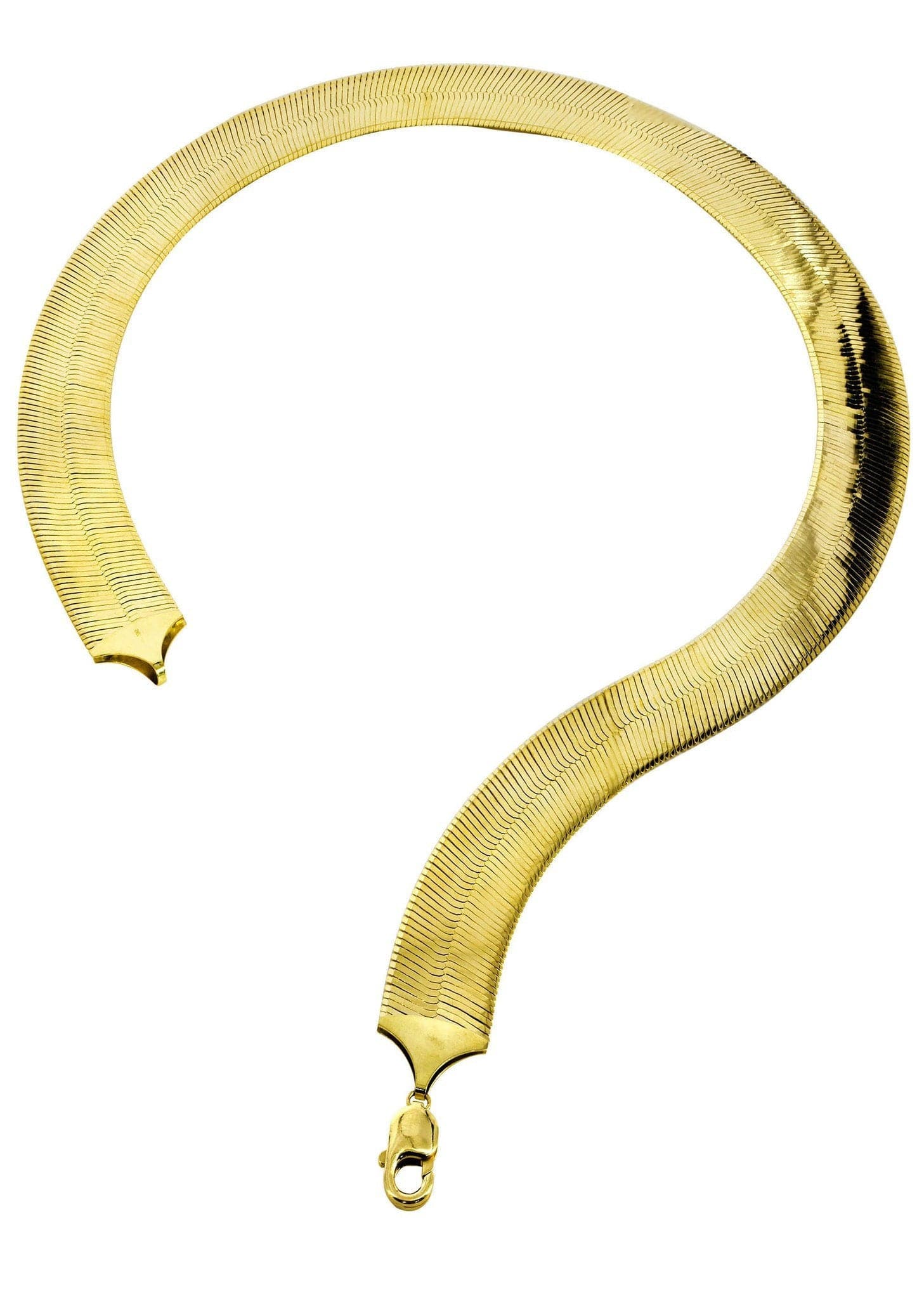 10k gold herringbone chain 2025