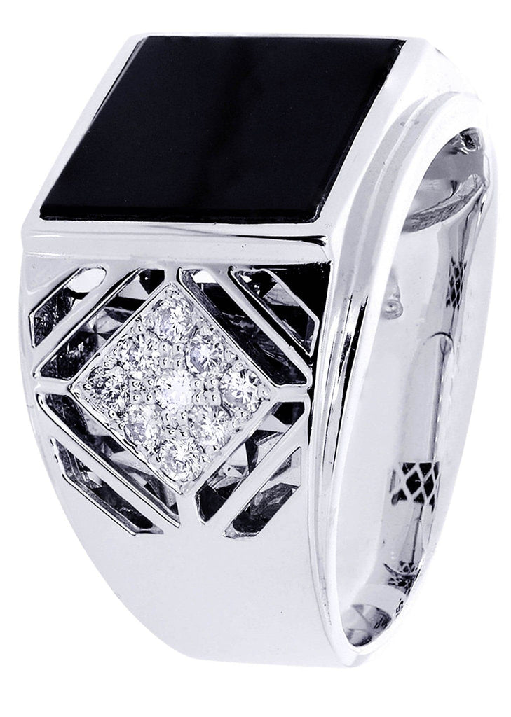 Mens Diamond Ring| 0.47 Carats| 12.25 Grams MEN'S RINGS FROST NYC 