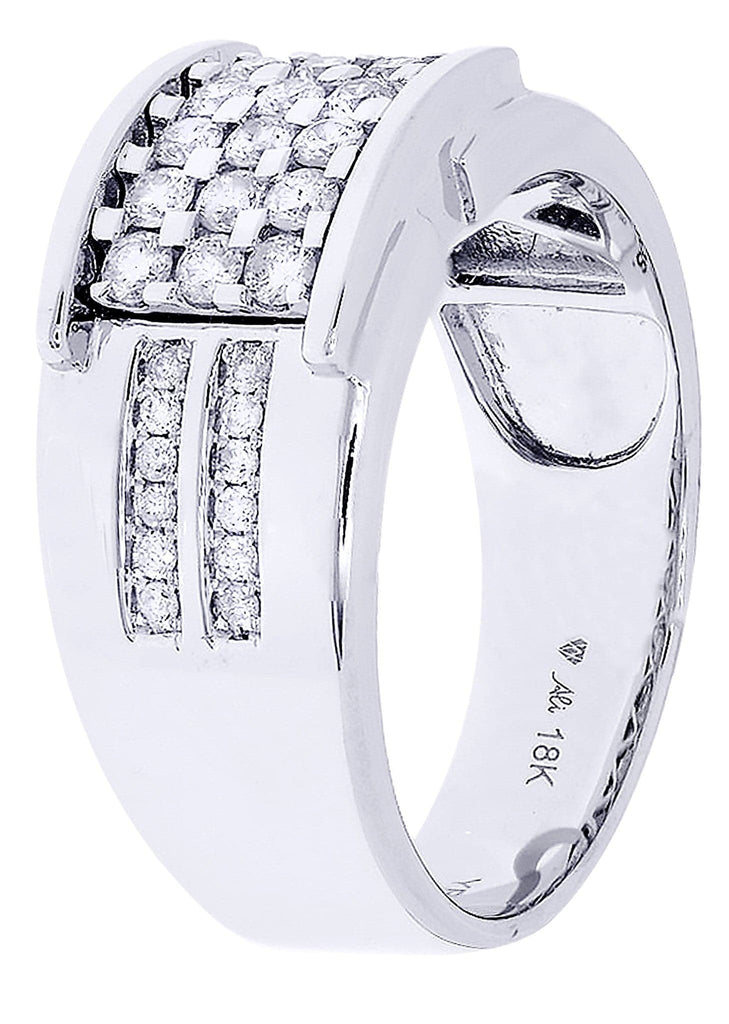 Mens Diamond Ring| 0.61 Carats| 9.58 Grams MEN'S RINGS FROST NYC 